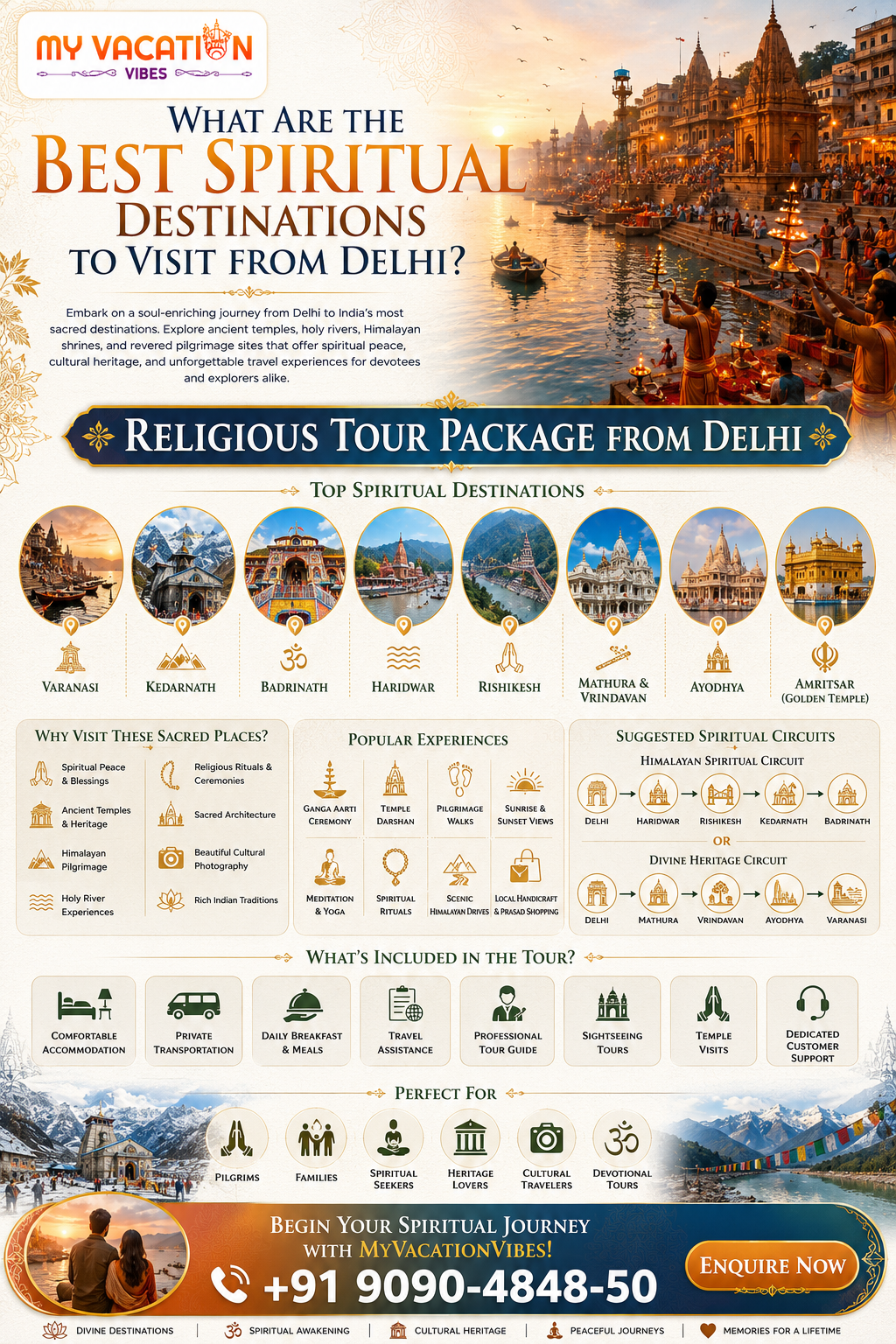 RELIGIOUS TOUR PACKAGE FROM DELHI