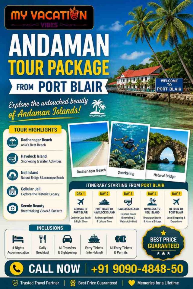 Andaman-tour-package-from-port-blair